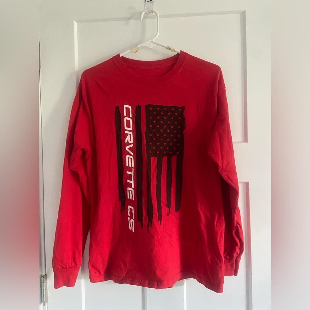 Red Long Sleeve Shirt